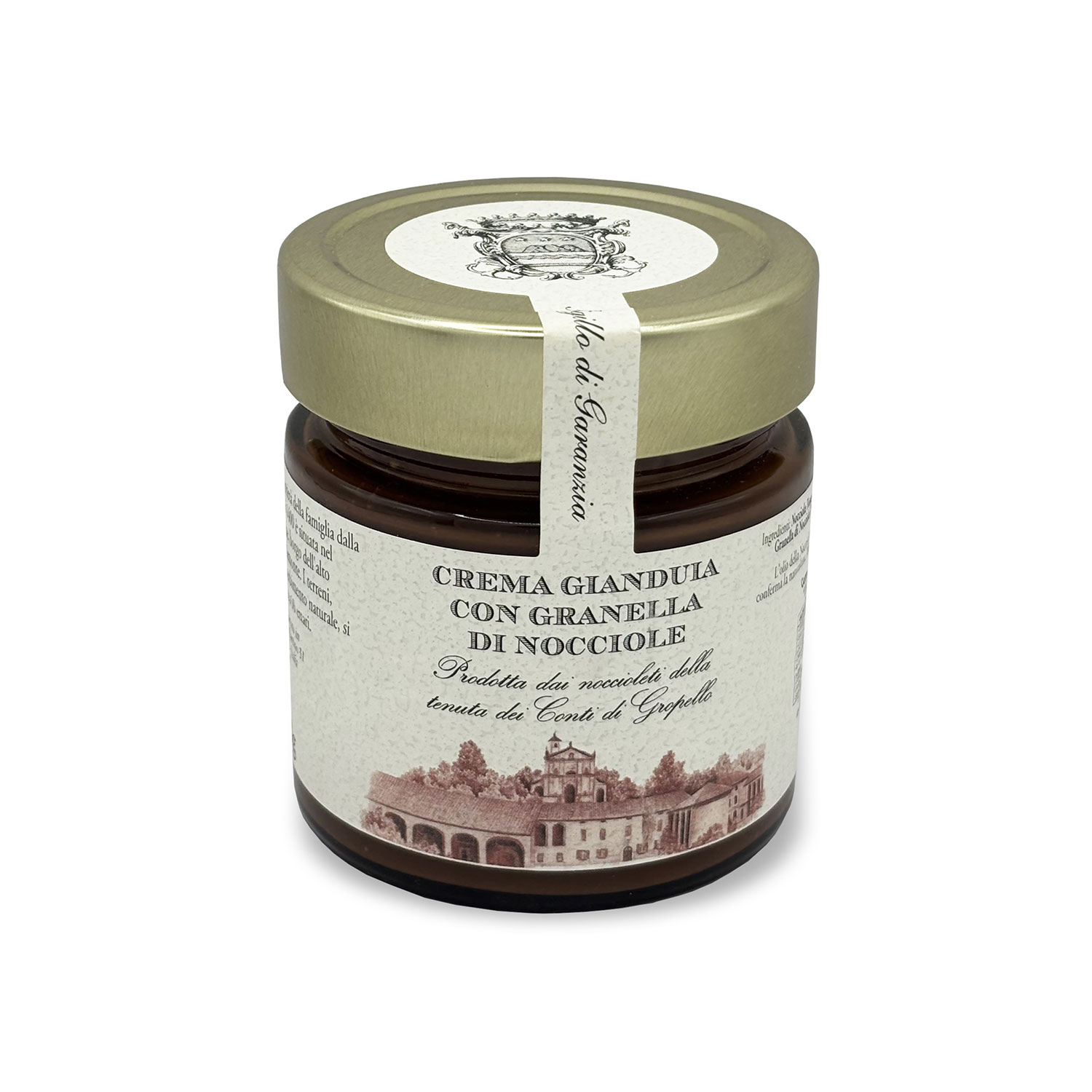Crema Gianduia con Granella di Nocciole g. 200