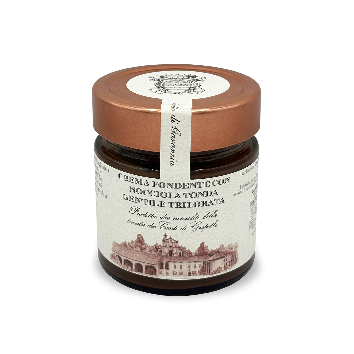 Crema Fondente con Nocciola Tonda Gentile Trilobata  g. 200